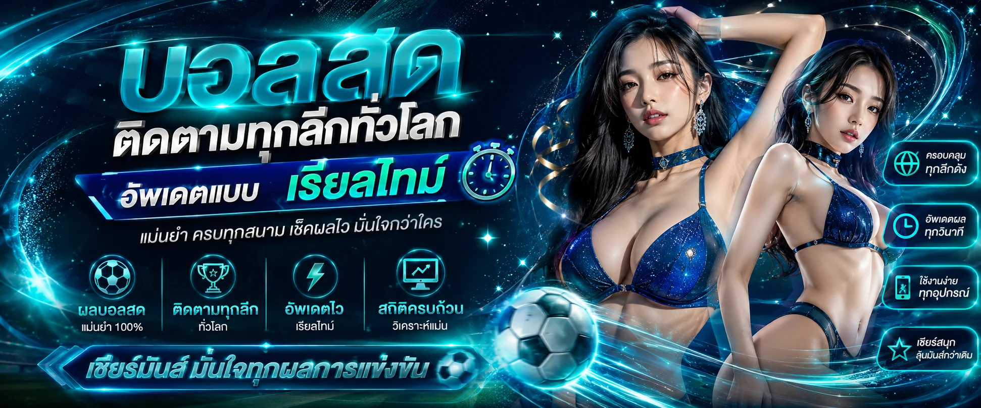 หน้าแสดงผลบอลสดของ VIBE78